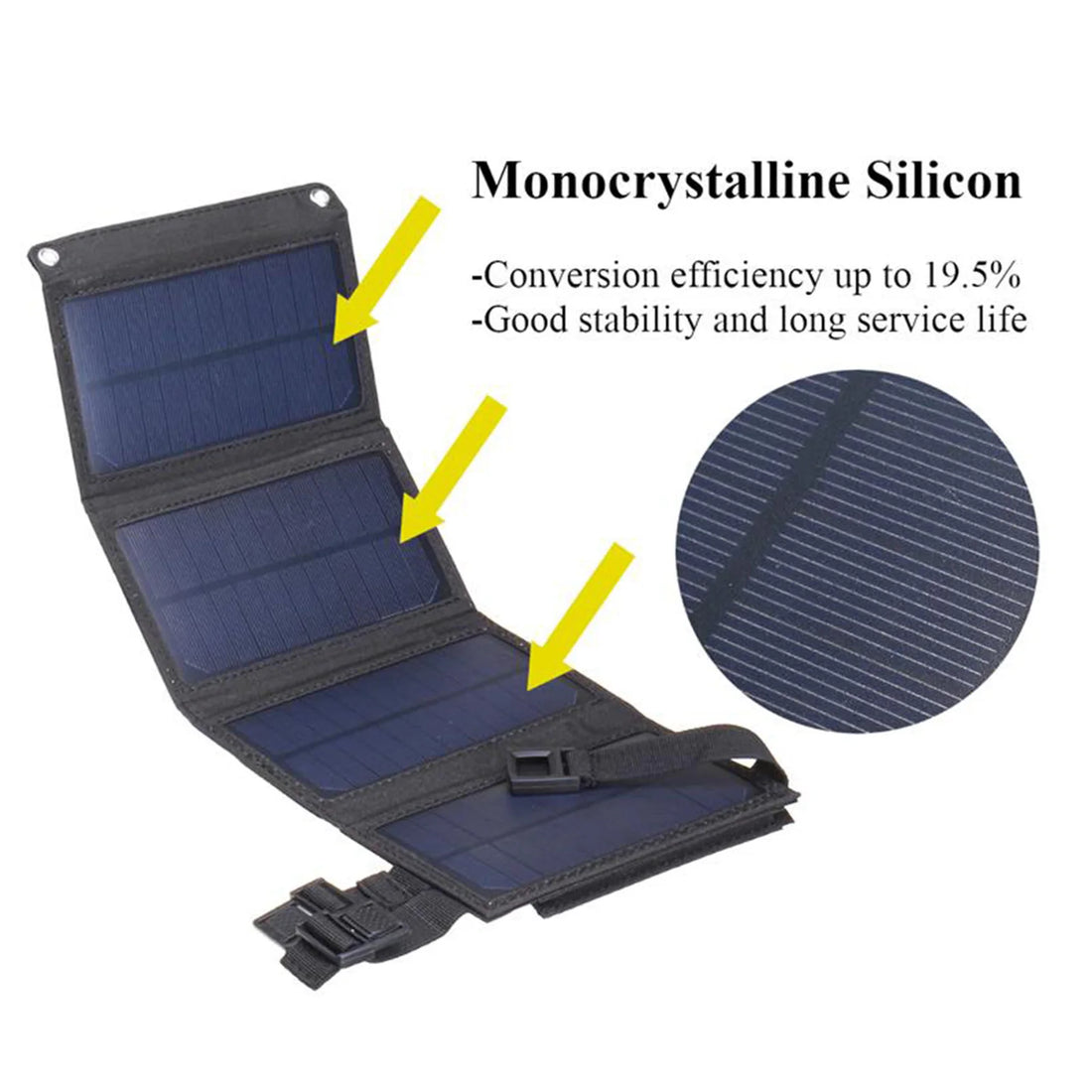 20W Portable Solar Panel Charger