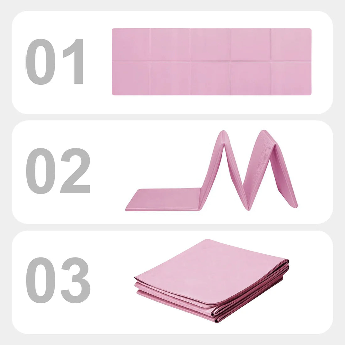 Non-Slip Yoga & Fitness Mat – 3/4/6mm Thick for Home or Travel