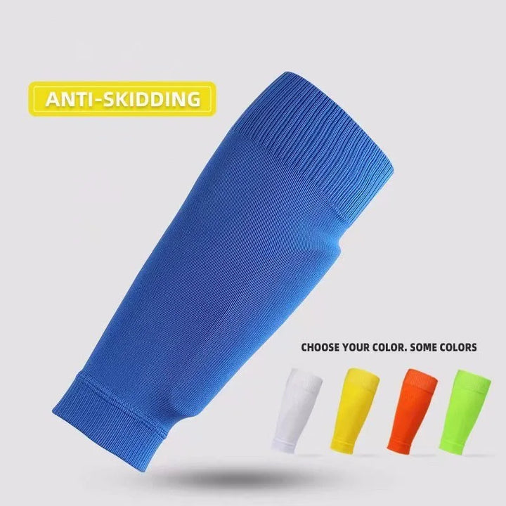 High Elastic Soccer Shin Guard Sleeves – Kids & Adults Leg Support