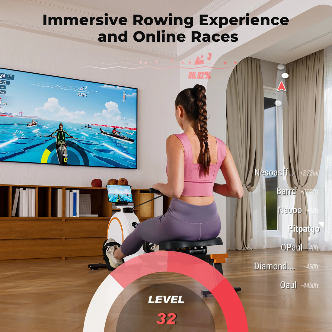 Home Rowing Machine
