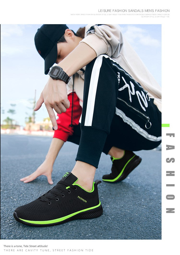 Men’s Trendy Mesh Sneakers