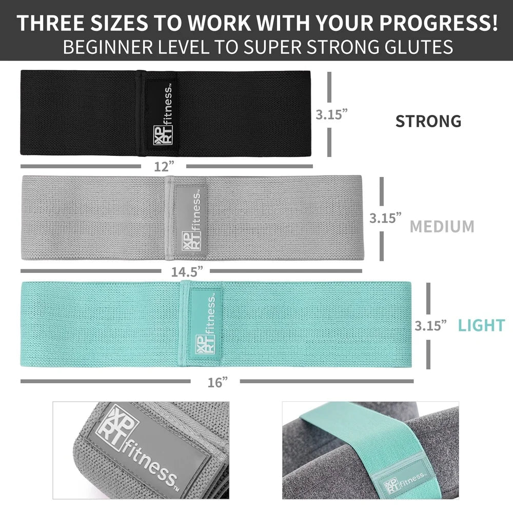 3-Pack Resistance Booty Bands
