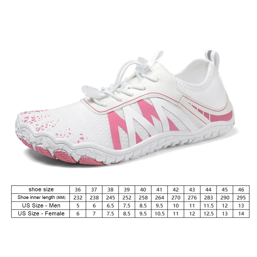 Water Shoes Barefoot Beach Sandals Breathable Upstream Aqua Shoes Qiuck Drying Surfing Snorkeling Shoes Beach Swimming Footwear