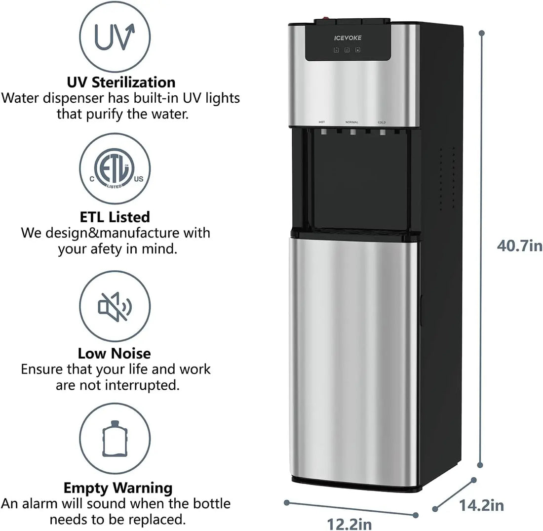 ICEVOKE Bottom Loading Water Dispenser