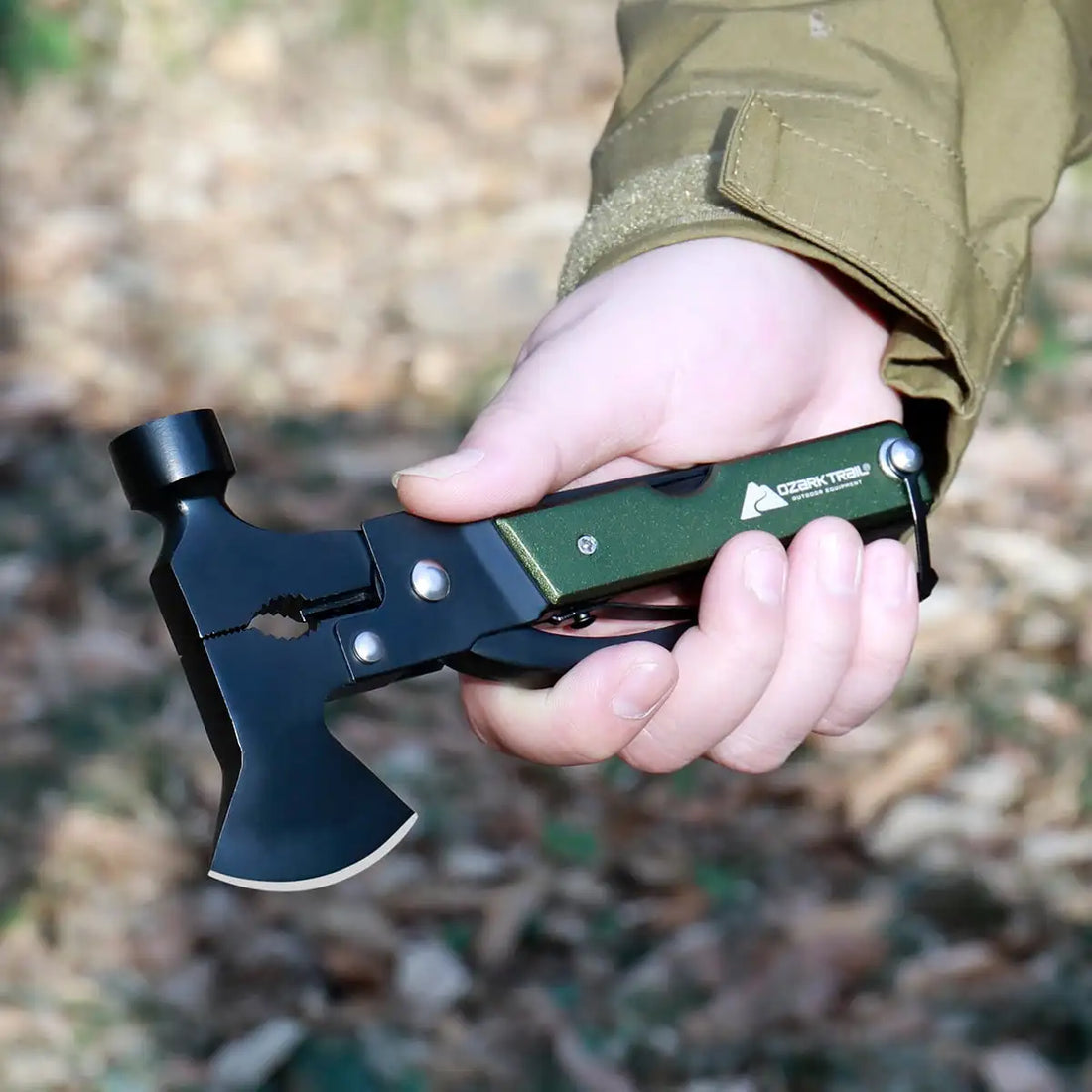Ozark Trail 19-in-1 Survival Tool with Aluminum Handle – 6.3"