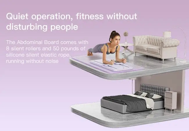 Umay Multifunctional Ab Exercise Board – Home Pilates Reformer for Core & Ab Strength Training