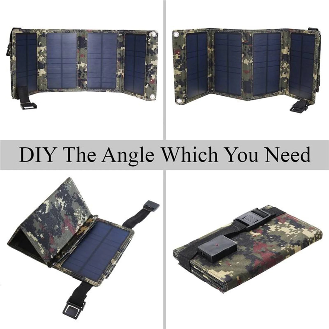 20W Portable Solar Panel Charger