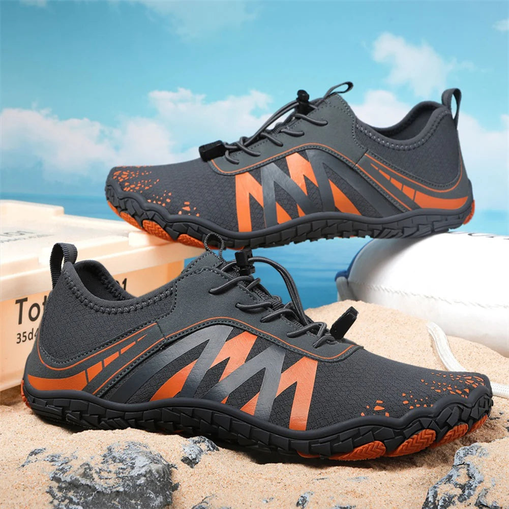 Water Shoes Barefoot Beach Sandals Breathable Upstream Aqua Shoes Qiuck Drying Surfing Snorkeling Shoes Beach Swimming Footwear