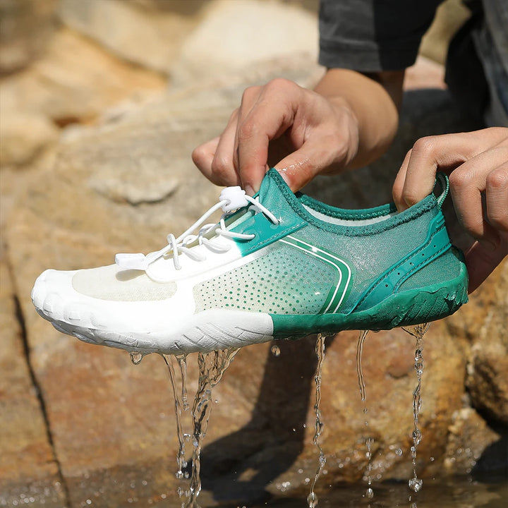 Water Shoes Upstream Aqua Shoes Qiuck Drying Sports Trainning Sneakers Non-Slip Lightweight Hiking Shoes Beach Swimming Footwear