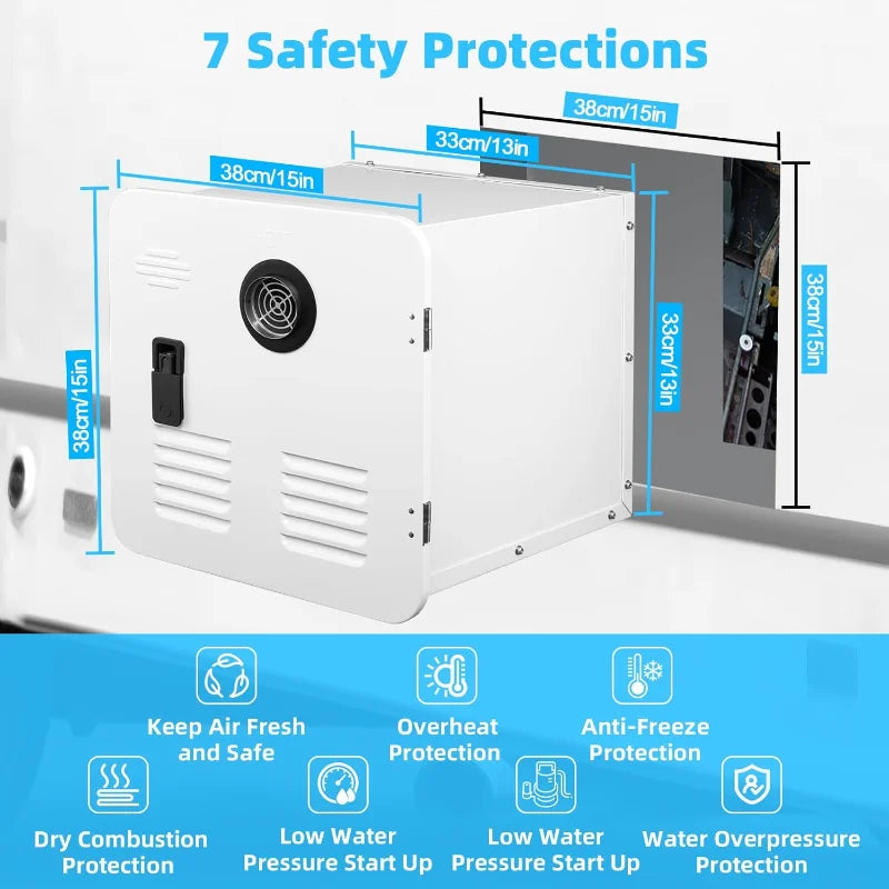 RV Tankless 55,000 BTU Instant Water Heater