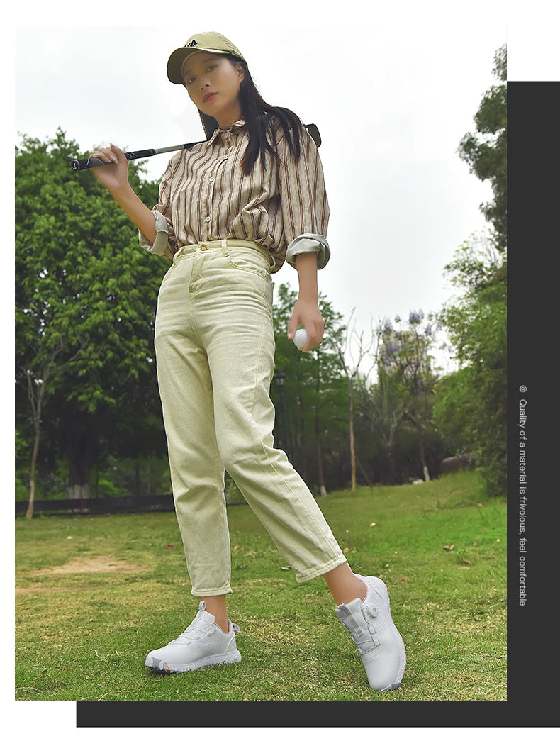 Waterproof Golf Sneakers – Comfortable Outdoor Golf Shoes for Men & Women