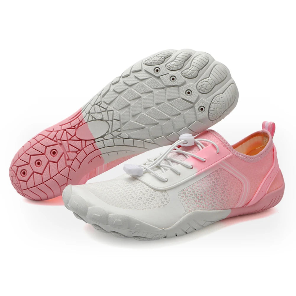 Water Shoes Upstream Aqua Shoes Qiuck Drying Sports Trainning Sneakers Non-Slip Lightweight Hiking Shoes Beach Swimming Footwear