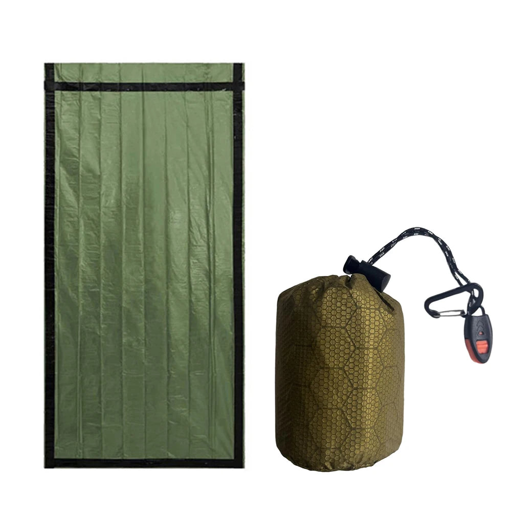 Portable Thermal Survival Blanket Sleeping Bag