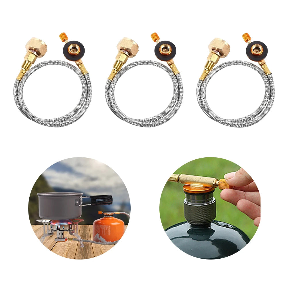 Small Propane Tank Refill Adapter for Camping Stoves
