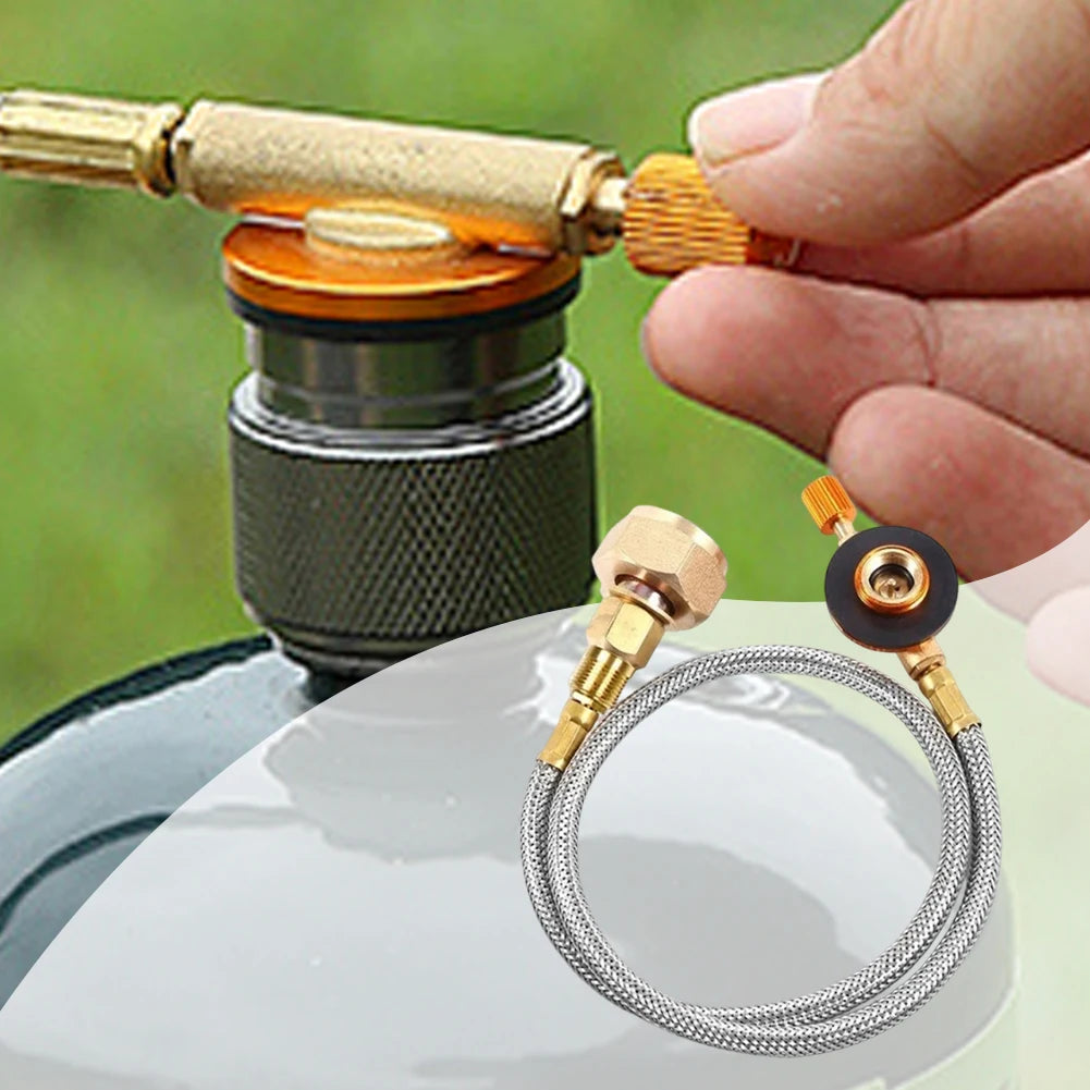 Small Propane Tank Refill Adapter for Camping Stoves