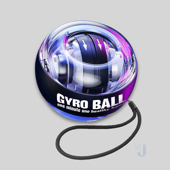 Gyroball Powerball Forearm Exerciser – Wrist & Hand Strength Trainer for Fitness and Rehab