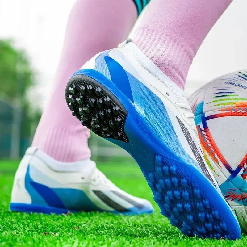 Men’s & Youth Soccer Shoes – AG/TF Football Boots for Kids & Adults, Comfortable Training Cleats
