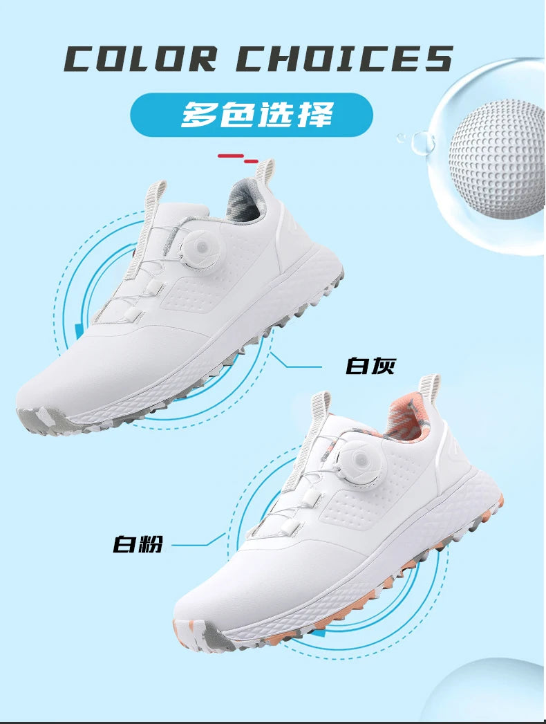 Waterproof Golf Sneakers – Comfortable Outdoor Golf Shoes for Men & Women