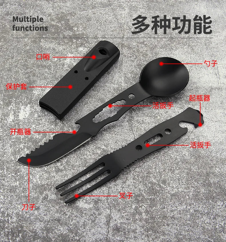 Multifunctional Camping Tool Set