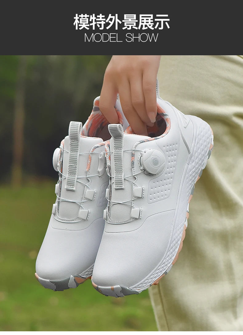 Waterproof Golf Sneakers – Comfortable Outdoor Golf Shoes for Men & Women