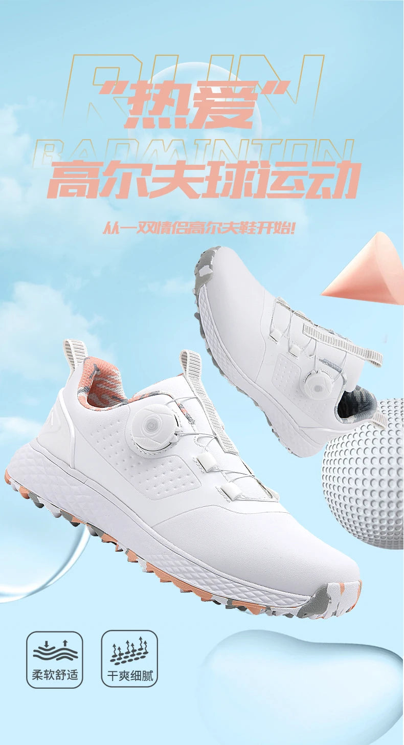 Waterproof Golf Sneakers – Comfortable Outdoor Golf Shoes for Men & Women