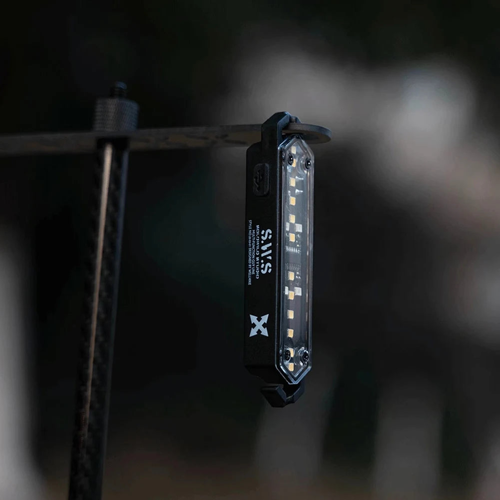 Type-C Rechargeable Tent String Light with Warning Mode