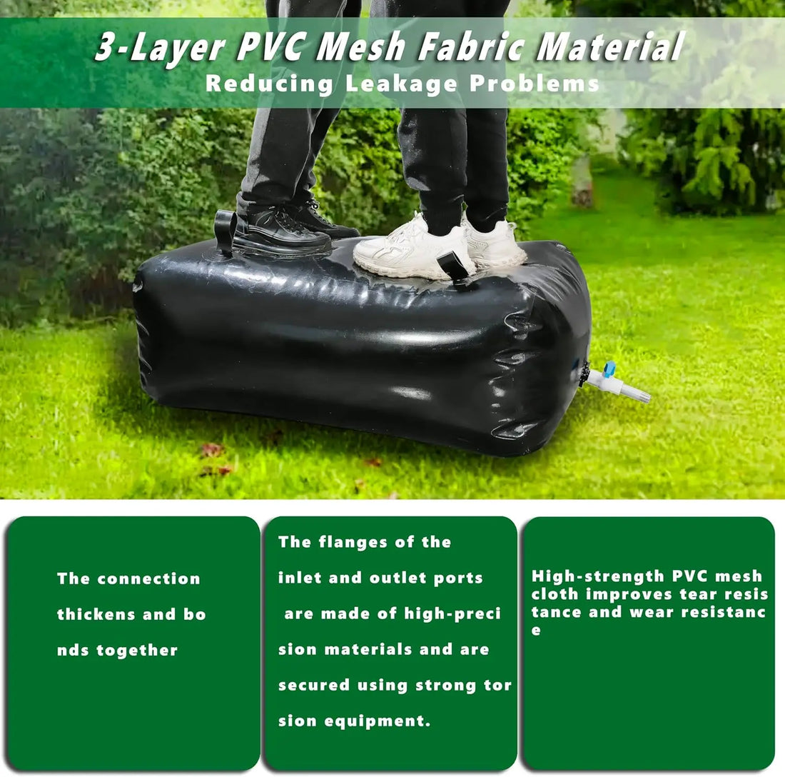 142-Gallon Foldable Water Bladder Storage Tank