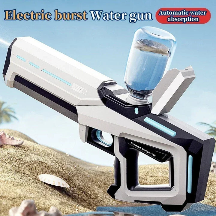 Automatic Electric Water Gun – Self-Absorbing for Kids & Adults