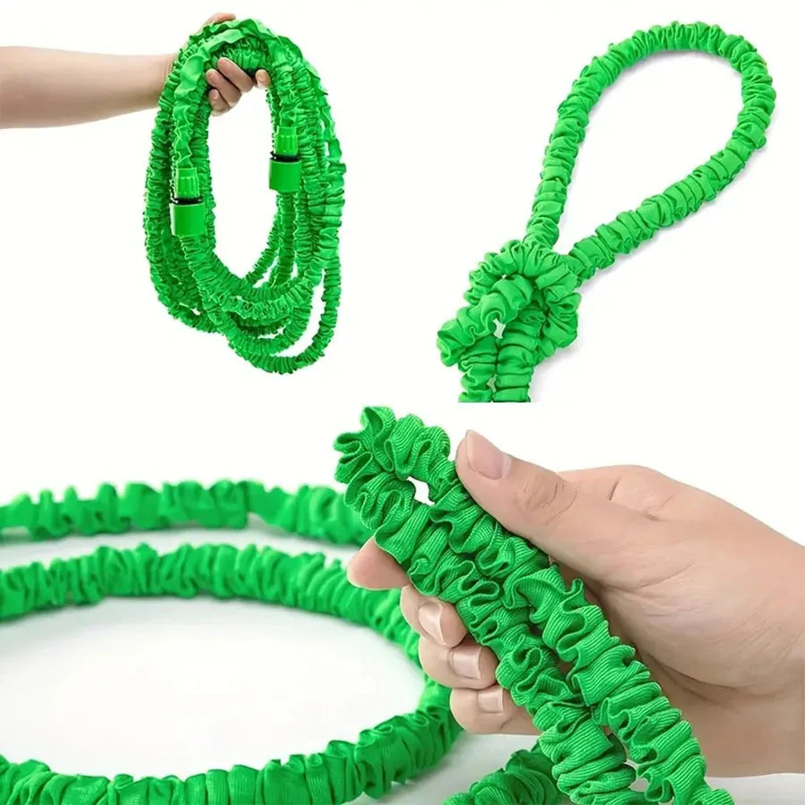 7-Function Water Spray Gun with Expandable Hose