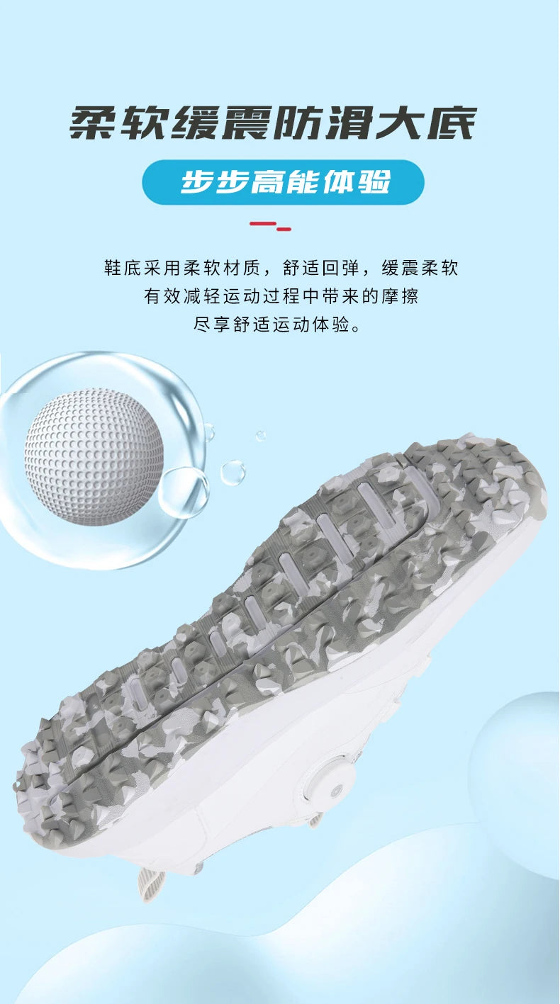 Waterproof Golf Sneakers – Comfortable Outdoor Golf Shoes for Men & Women