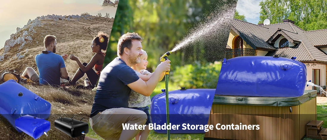142-Gallon Foldable Water Bladder Storage Tank
