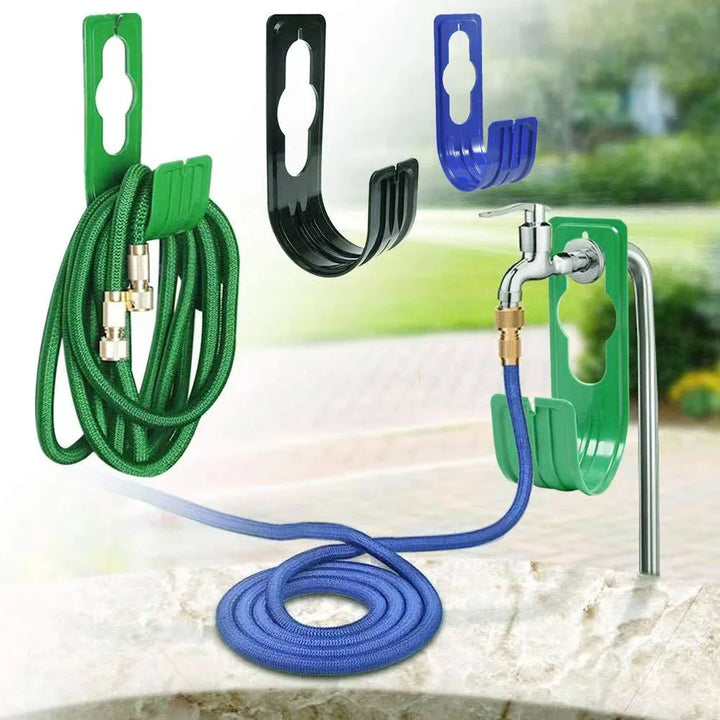 Wall-Mount Garden Hose Holder – Heavy-Duty Water Pipe Hook