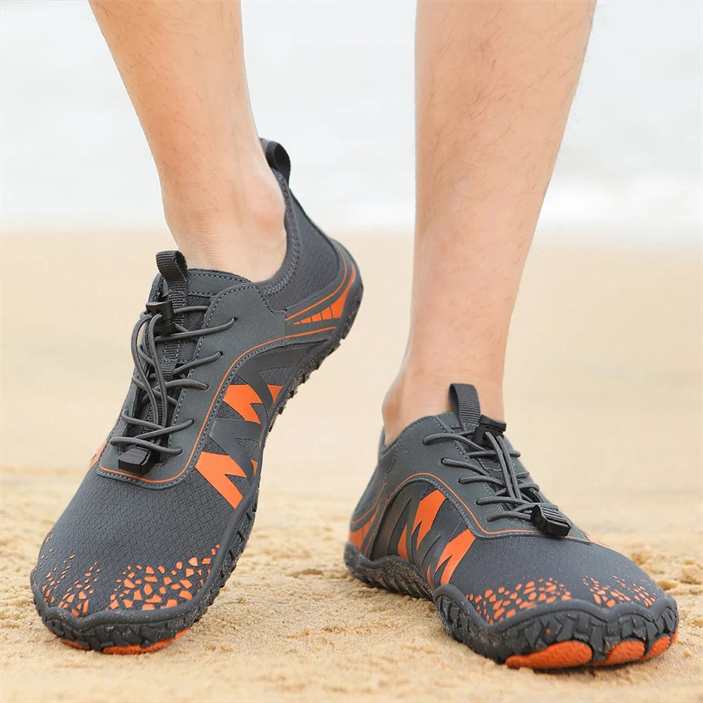 Water Shoes Barefoot Beach Sandals Breathable Upstream Aqua Shoes Qiuck Drying Surfing Snorkeling Shoes Beach Swimming Footwear