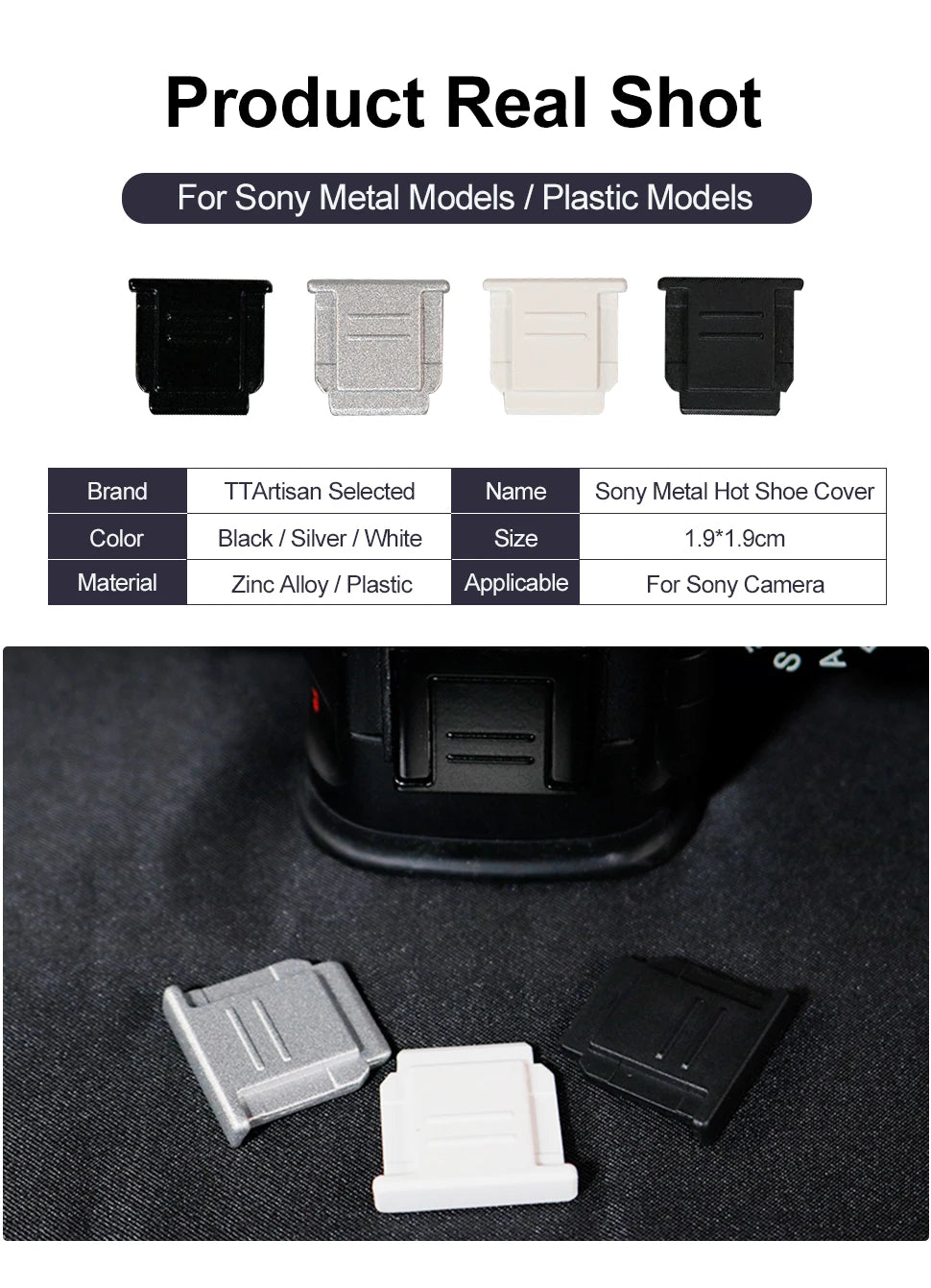 Metal Hot Shoe Cover