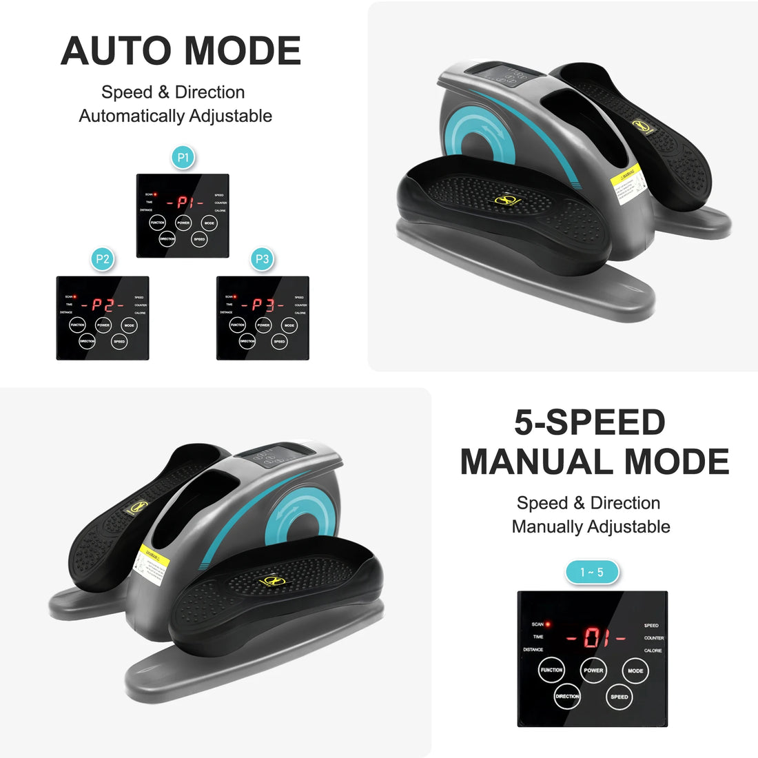 Electric Elliptical Machine Pedal Exerciser