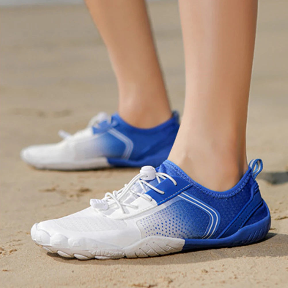 Water Shoes Upstream Aqua Shoes Qiuck Drying Sports Trainning Sneakers Non-Slip Lightweight Hiking Shoes Beach Swimming Footwear
