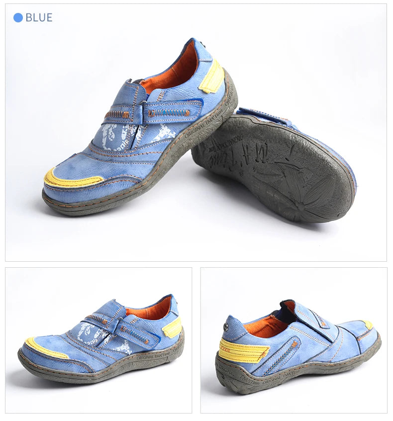 TMA EYES Women’s Leather Casual Shoes