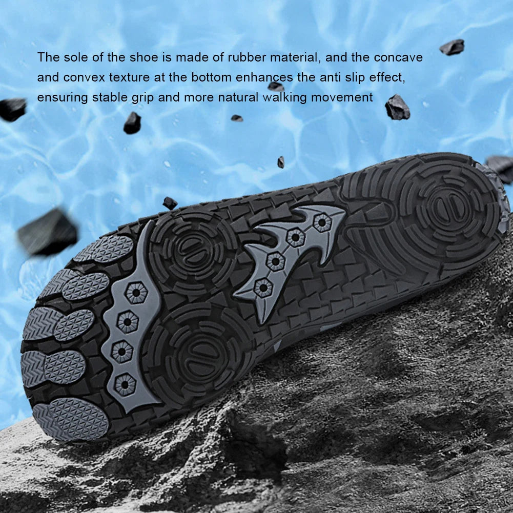 Water Shoes Barefoot Beach Sandals Breathable Upstream Aqua Shoes Qiuck Drying Surfing Snorkeling Shoes Beach Swimming Footwear