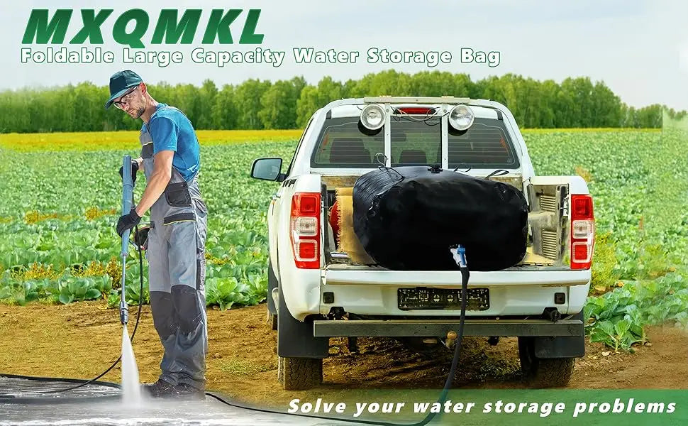 142-Gallon Foldable Water Bladder Storage Tank