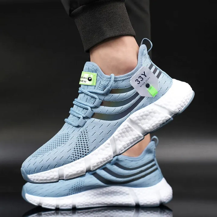 Men’s Lightweight Mesh Sport Sneakers – Breathable Running Shoes