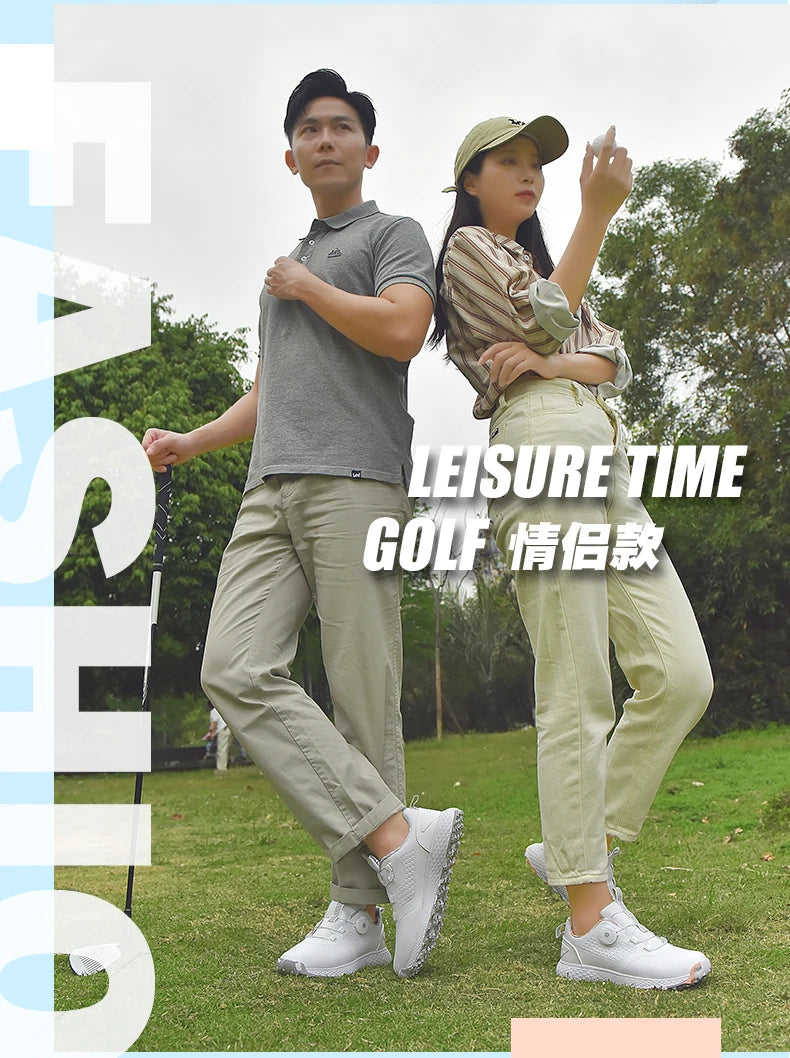 Waterproof Golf Sneakers – Comfortable Outdoor Golf Shoes for Men & Women