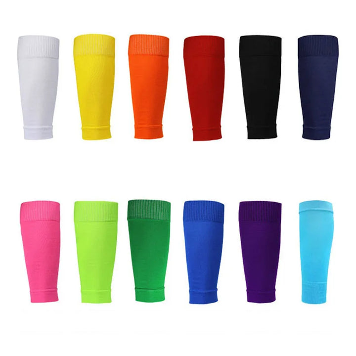 High Elastic Soccer Shin Guard Sleeves – Kids & Adults Leg Support