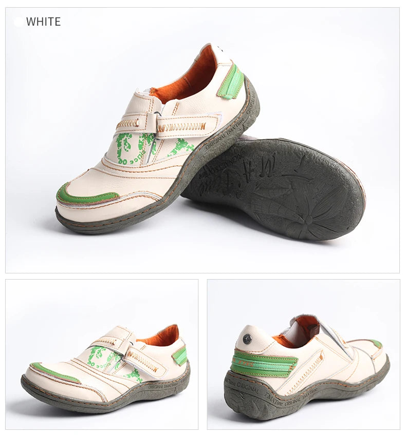 TMA EYES Women’s Leather Casual Shoes