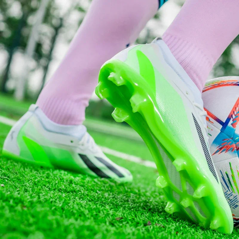 Men’s & Youth Soccer Shoes – AG/TF Football Boots for Kids & Adults, Comfortable Training Cleats