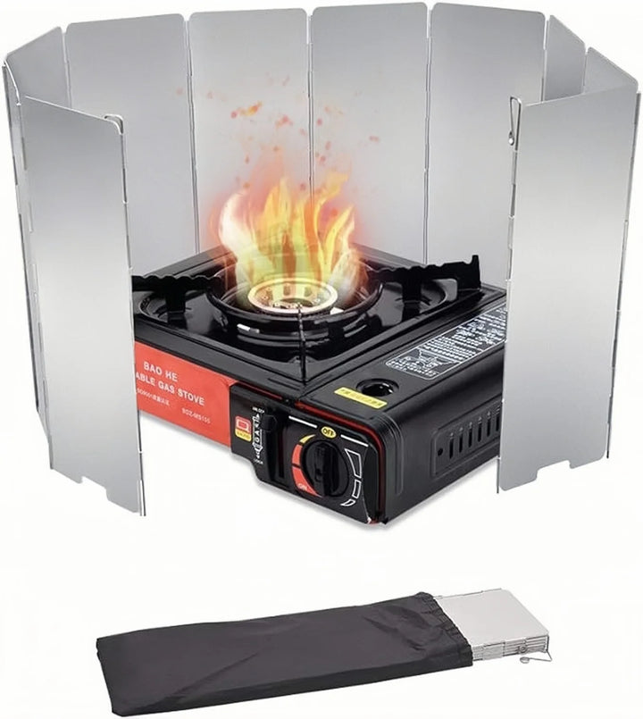 Aluminum Stove Windscreen