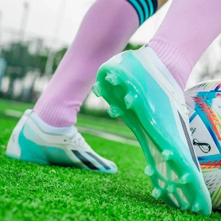 Men’s & Youth Soccer Shoes – AG/TF Football Boots for Kids & Adults, Comfortable Training Cleats
