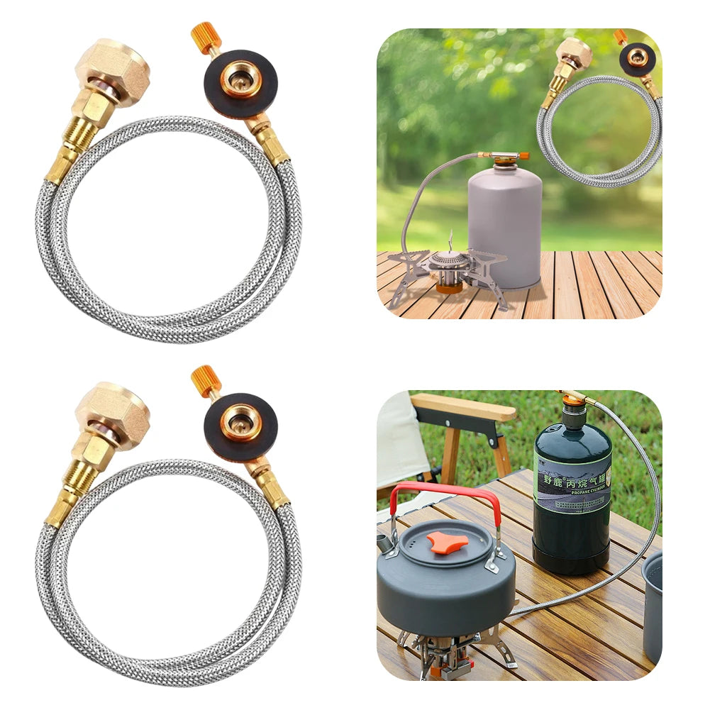 Small Propane Tank Refill Adapter for Camping Stoves